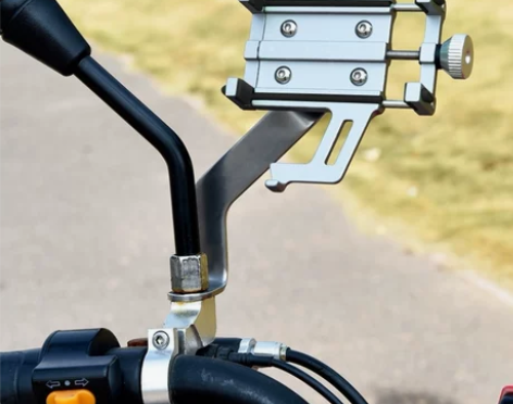 电动车手机架导航支架铝合金360度外卖摩托...