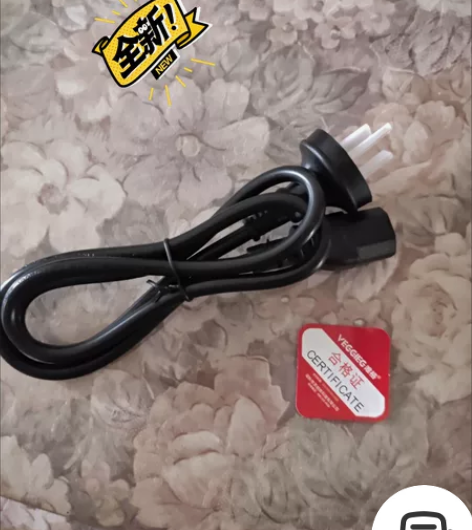唯格 大功率电源线三孔脚插头电饭锅线电脑主...