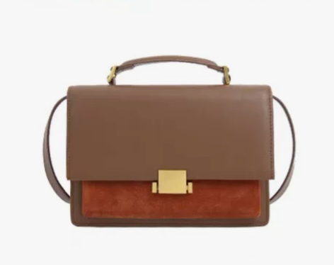 手提包女小包包女新款潮真皮韩版简约百搭斜挎...