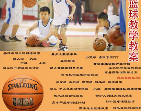篮球培训教案2021幼少儿青少年训练篮球战...