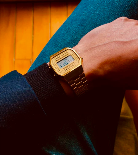 卡西欧小金表 小方块 正品,戴的次数极少,...