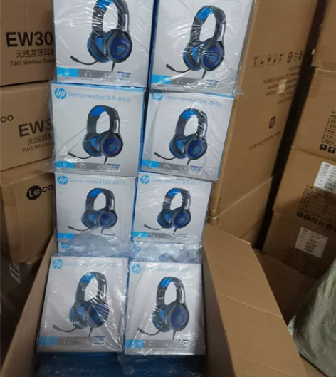 #仓库清仓#   惠普头戴式耳机全指向麦克...