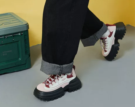 新款玛速主义 小众设计蛋糕休闲鞋2022时...