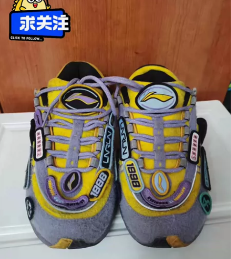 李宁39码男鞋！孩子穿过！购于官方店铺！折...