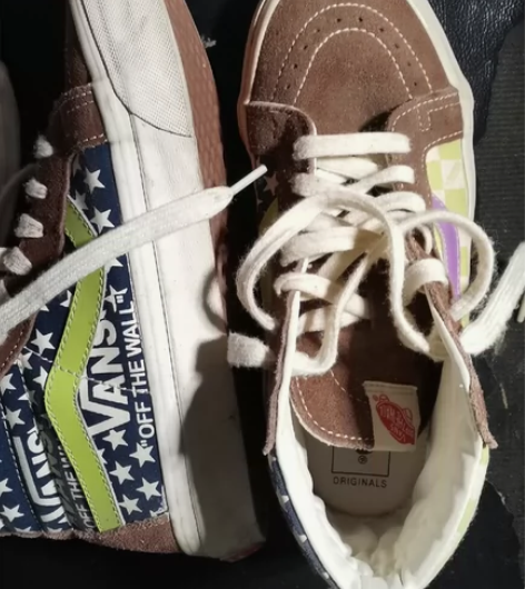 万斯vans 这双很好穿 买来搭配衣服的 ...