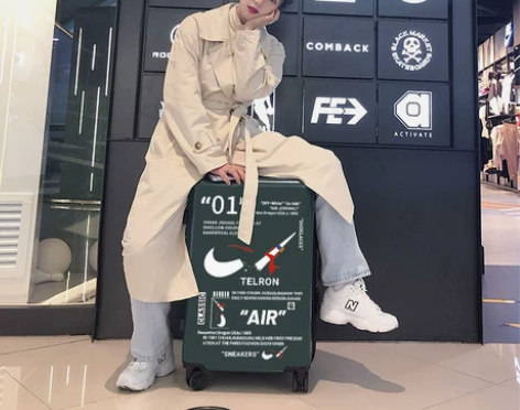 行李箱ins网红新款小型20寸拉杆箱男潮2...