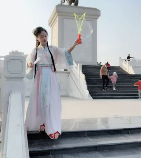 裳云兮秦树语汉服女中国风晋制交领齐腰襦裙非...