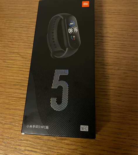 个人闲置全新小米手环5NFC版 信息见图,...