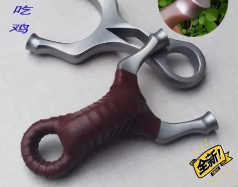 440钛钢反曲菱形吃鸡飞虎扁皮弹弓长中短拉...