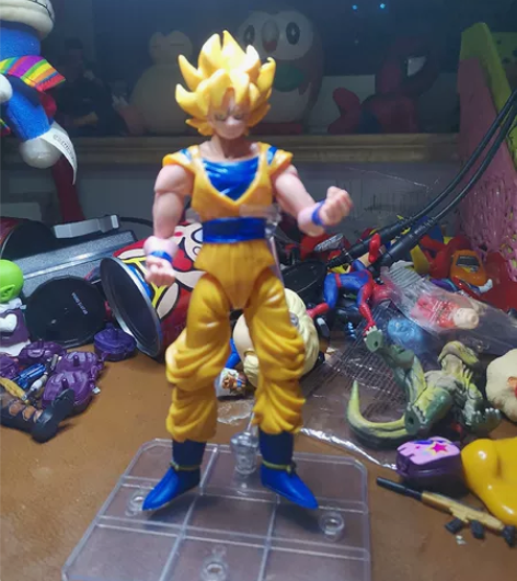 七龙珠，祖国版可动孙悟空手办 感兴趣的话点...