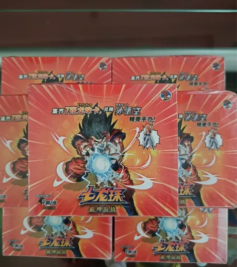 小恐龙七龙珠卡片第一弹超神决战 1元包全新...