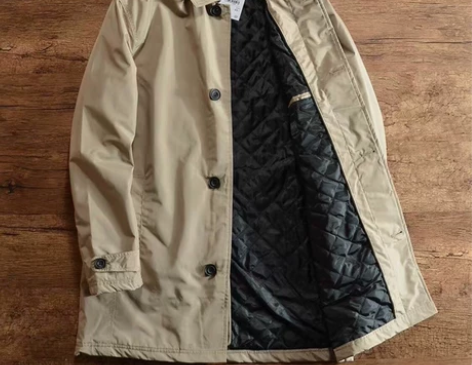 出口尾货！欧美外单中长款男士夹棉商务休闲风...