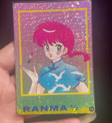 乱马1/2闪卡。非国产美少女战士祖国闪。 ...