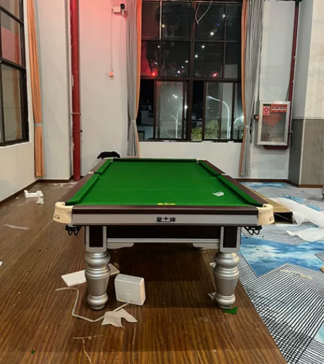 保山台球俱乐部安装完成，附近安装台球桌，更...