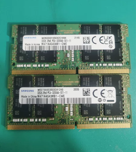 三星 32G DDR4 3200笔记本内存...