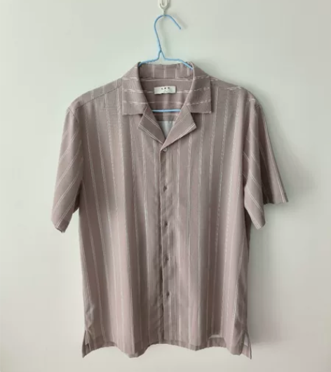 男古巴领衬衫短袖。 感兴趣的话点“我想要”...