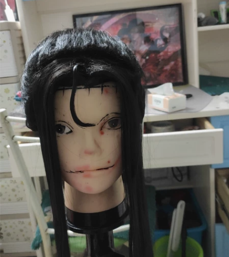 悠窝窝温宁cos假发 这顶是魔道祖师少年温...