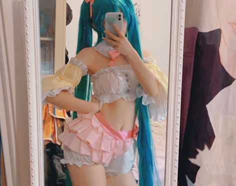 miku初音未来复活节兔子cos 图上所有...