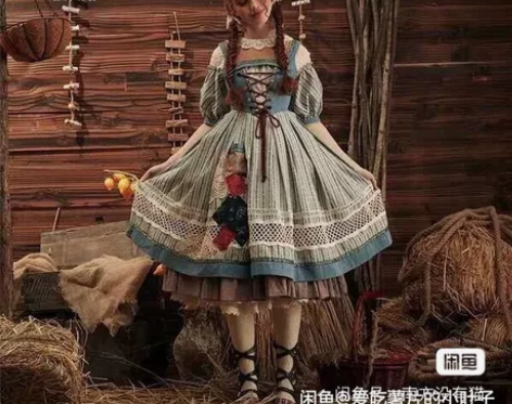 古典玩偶家灰姑娘op lolita m码，...