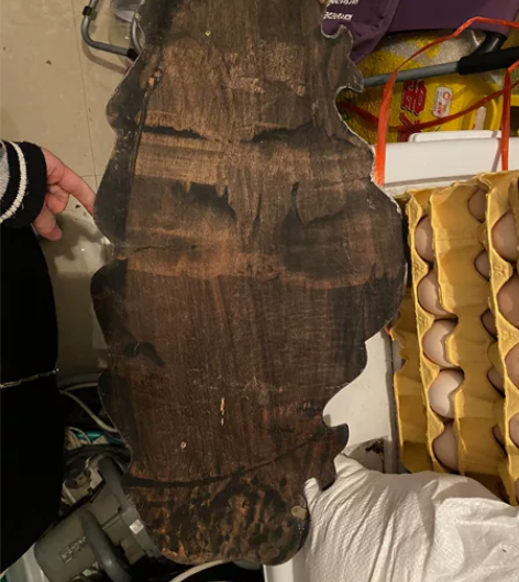 红木装饰木艺木雕，带两个挂钩，20多年考老...