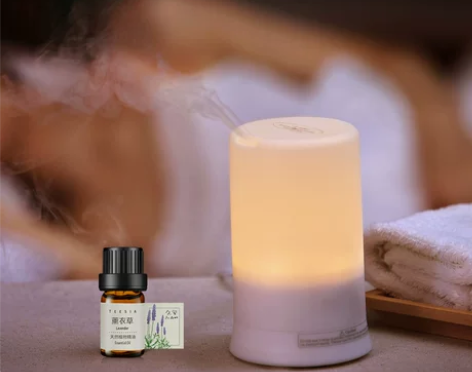 无印超声波香薰加湿器家用卧室精油灯插电静音...