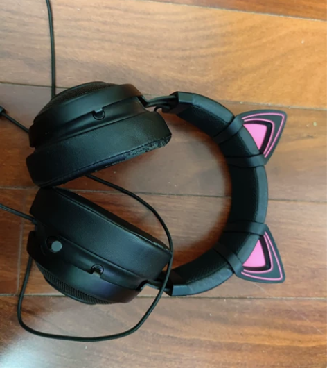 雷蛇北海巨妖耳机  pro v2 品像如图...