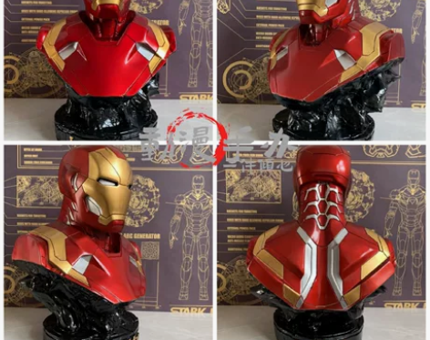 钢铁侠 手办 36厘米 半身胸像 MK46...