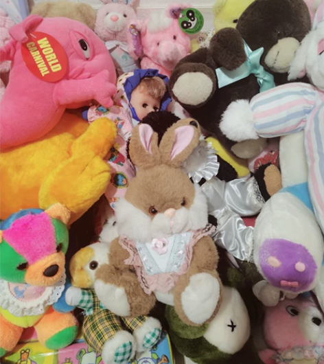 古董小兔子老料小兔子中古玩具童年怀旧 带图...