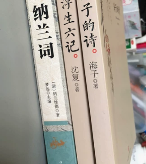 纳兰词 浮生六记 海子的诗,打包卖 全新。...