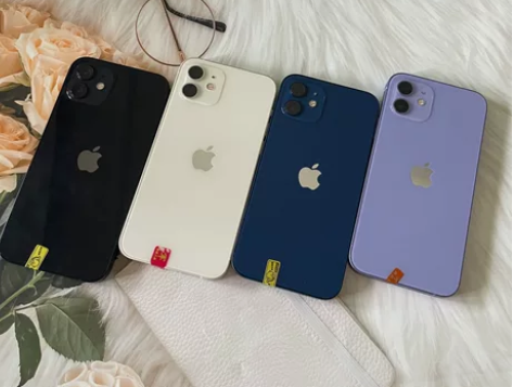 美版iPhone12蓝色128G全原有面容...
