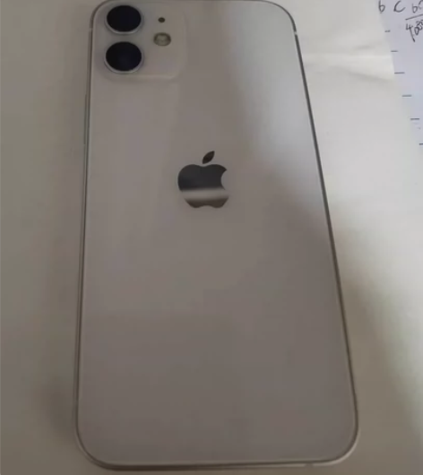 自用韩版无锁苹果12mini白色128G成...