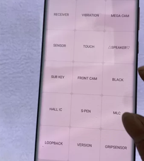 出售三星note20U瑕疵屏一个,左上角伤...