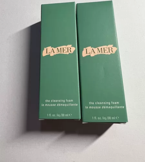 lamer 洁面30ml 官网买面霜送的 ...