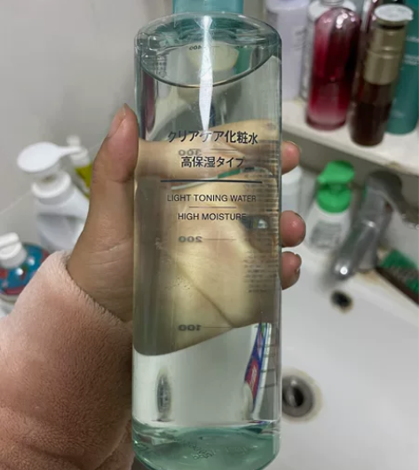 无印良品高保湿化妆水清爽版400ml,大瓶...