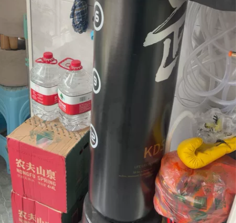 拳击沙袋散打立式吊式家用不倒翁沙包儿童跆拳...