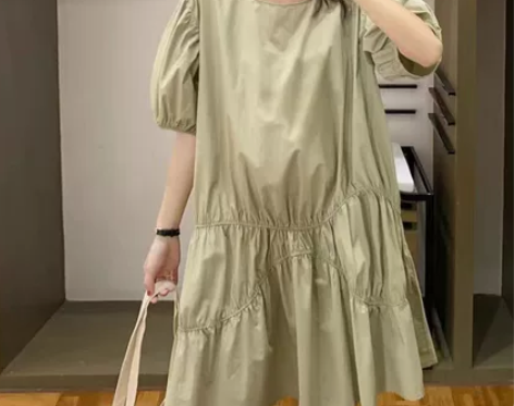 宽松连衣裙 孕妇可穿 售出不退