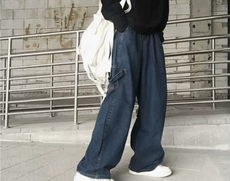 宽松款 牛仔裤 可私聊要细节图 感兴趣的话...