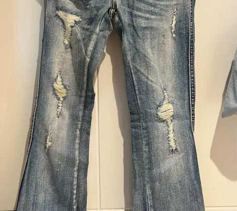 闲置喇叭、直筒牛仔裤Miss sixty、...