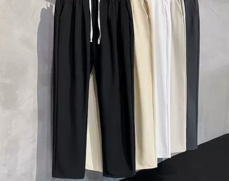 春秋季2022年新款韩版潮流垂感男生直筒宽...