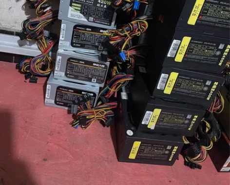 单电源电脑主机电源二手电源不带电源线 型号...