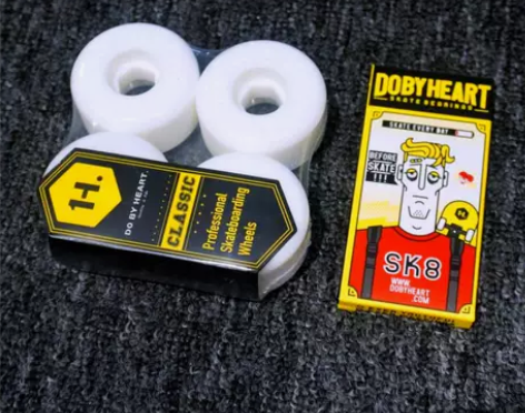 DBH滑板刷街轮软轮全能轮不止滑板白色彩色...