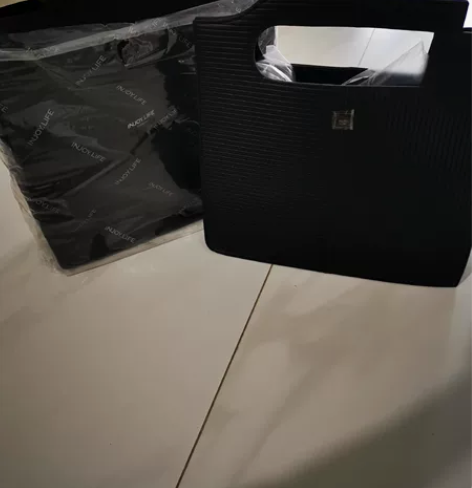 injoylife正品全新女不对称手提包可...