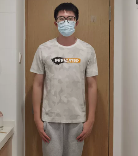 塘主身高188,体重76kg,因为健身肩变...