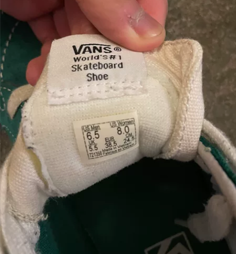 vans板鞋中帮拿来滑板非常不错 实际40...