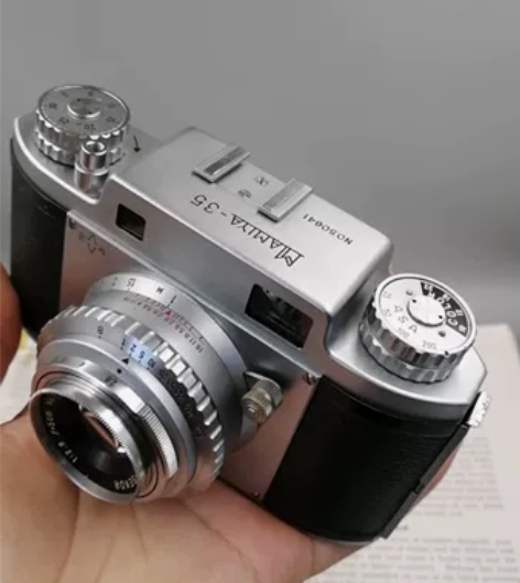 玛米亚MAMIYA 35 经典老胶卷相机收...