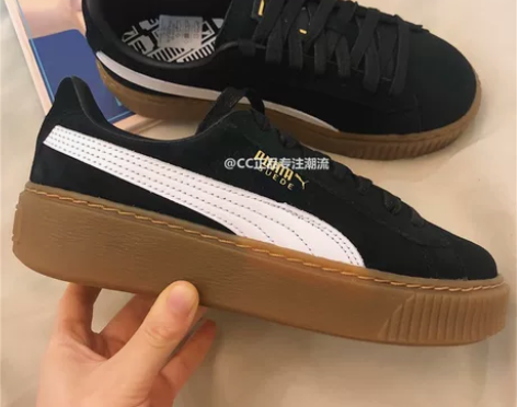 Puma彪马休闲鞋 蕾哈娜运动鞋 松糕鞋厚...