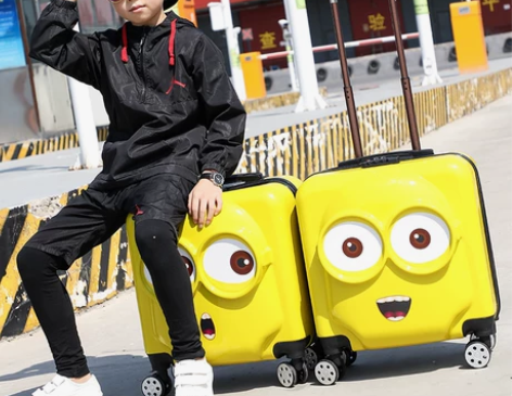 儿童拉杆箱男女18寸小孩旅行箱宝宝行李箱2...