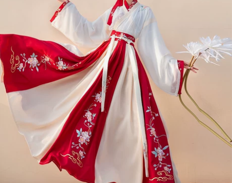 醉玲珑 晋制汉服女正品原创夏季仙气齐腰襦裙...