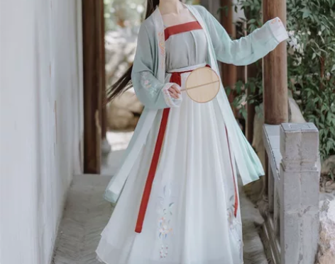 【芙蓉】茗月萱原创汉服女宋裤裙褙子四件套日...