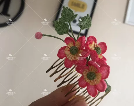特价优惠全新汉服发簪 微钩野棉花发梳，微钩...